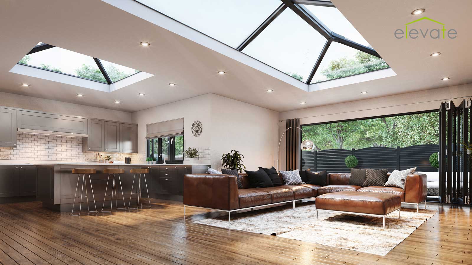 flat roof lanterns enfield
